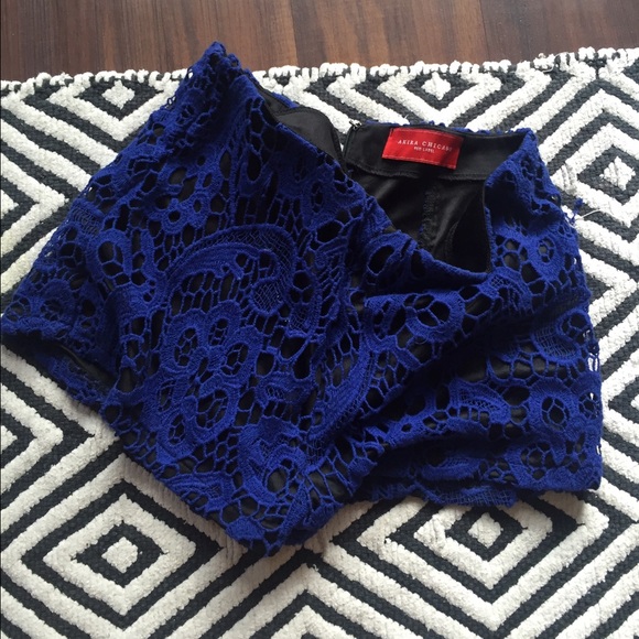 Akita lace high waisted hot shorts