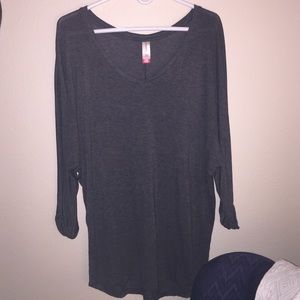 Charcoal Heather Shirt by No Boundaries