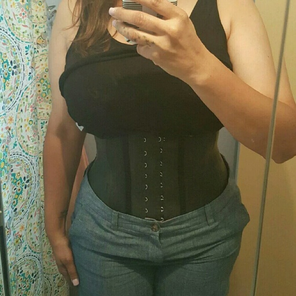 Latex waist trainer 6x