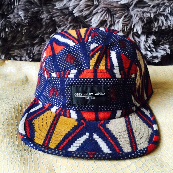 Obey Propaganda 5 Panel Cap