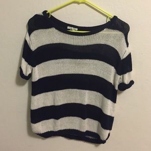 Crop top sweater shirt