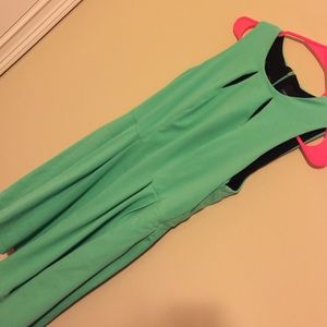 Mint green casual dress