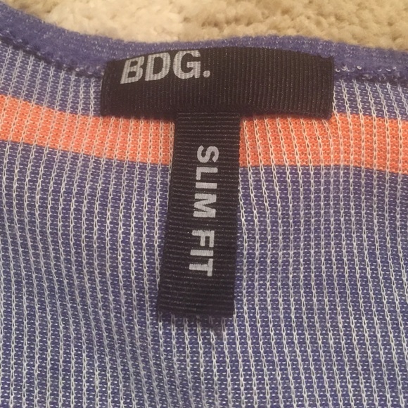 BDG orange and blue striped sweater - Picture 2 of 2