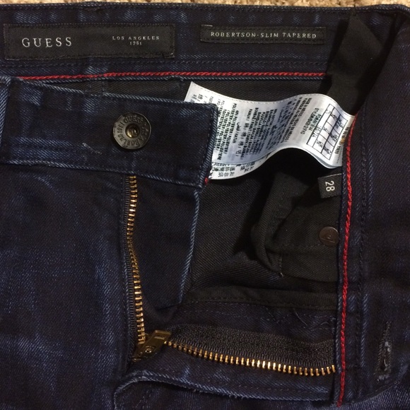 Nice dark wash jeans worn minimally - Picture 2 of 4