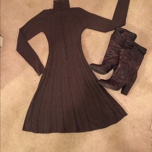 Max Studio sweater mini dress.