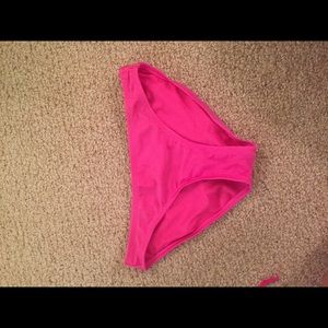 Pink bikini bottoms
