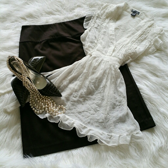 Banana Republic Dresses & Skirts - 💞SALE💞 Chocolate Brown Banana Republic Skirt