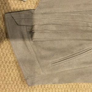 BCBGMaxAzria Jackets & Coats - Bcbg maxazria gray faux suede Moto vest BCBGMaxAzria Jackets & Coats - Bcbg maxazria gray faux suede Moto vest