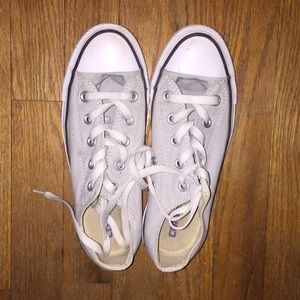 FLASH SALE!! Light grey converse!!!!