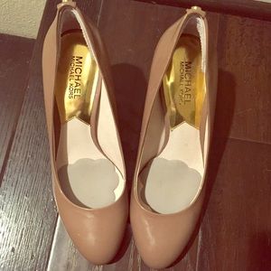 nude Michael Kors heels