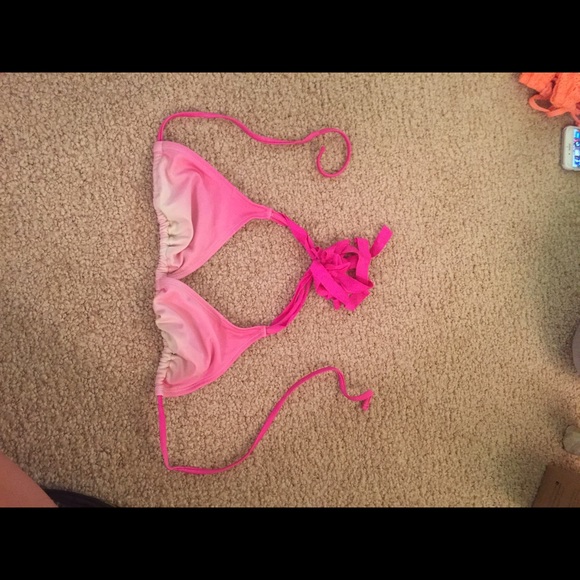 Ombré pink swim suit