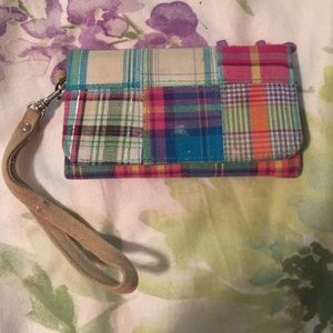 Plaid Rainbow Wallet