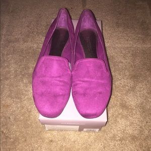 Pink flats