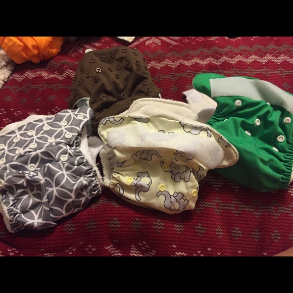 Cloth diapers all in one