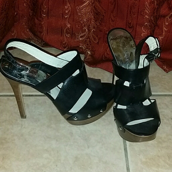 Michael Kors black heels