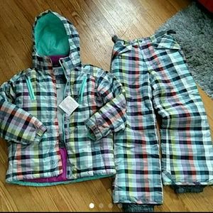 Girls ski jacket and ski pants
