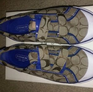 Coach sneakers in original box