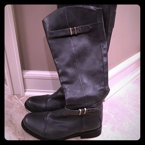 M2 by Miz Mooz Grey Riding Boots