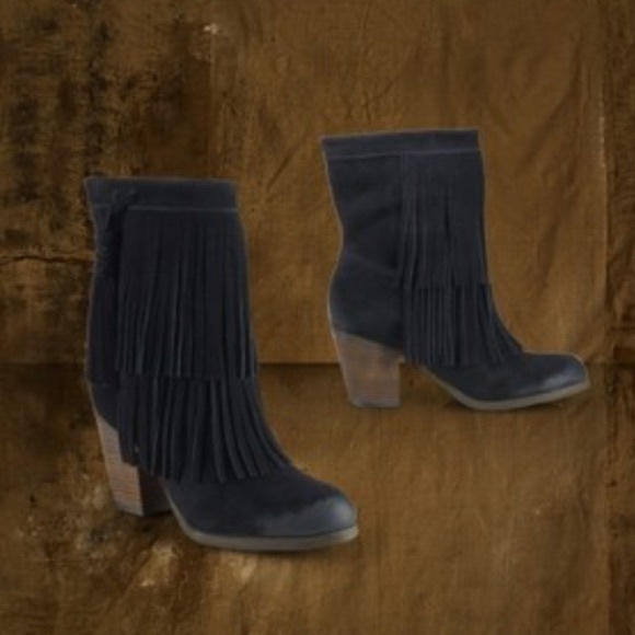 Ralph Lauren Shoes - Denim & Supply Ralph Lauren Suede Fringe Boot