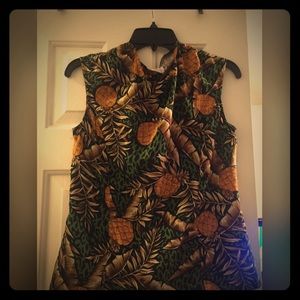 Cute tropical blouse