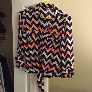 Gorgeous Chevron Top😍