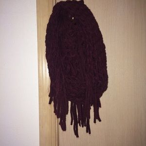 fringe infinity scarf