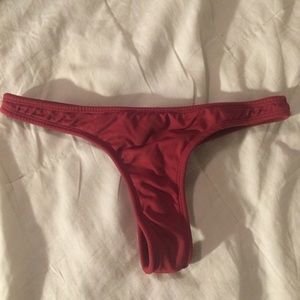 MIDORI MAROON WILD HEARTS BOTTOM