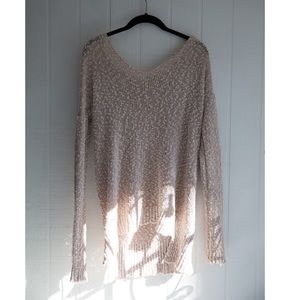 BRANDY MELVILLE WOVEN SWEATER