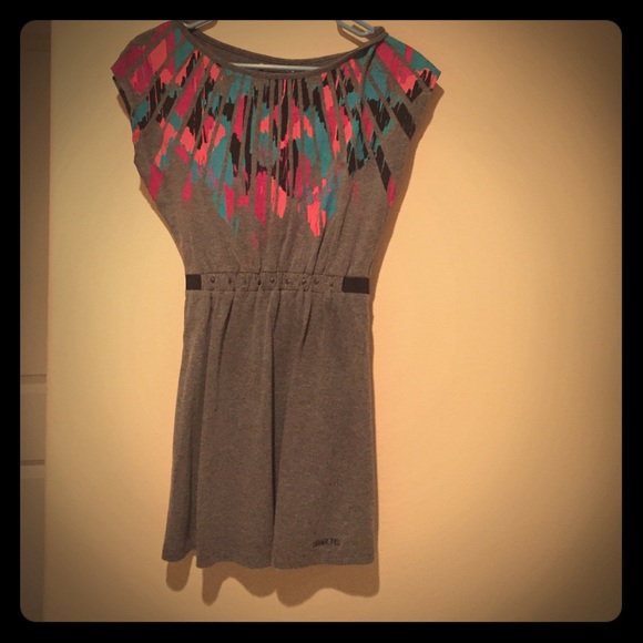 Billabong gray cotton dress size small
