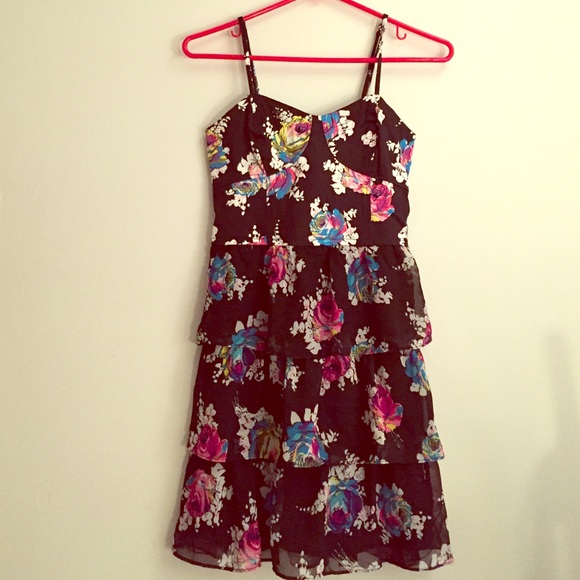 Aeropostale Cute Multi-Colored Floral Dress - Picture 1 of 4