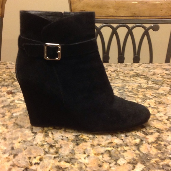 Vince Camuto Shoes - Black suede bootie from Vince Camuto