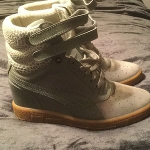 Puma sky high II women's wedge