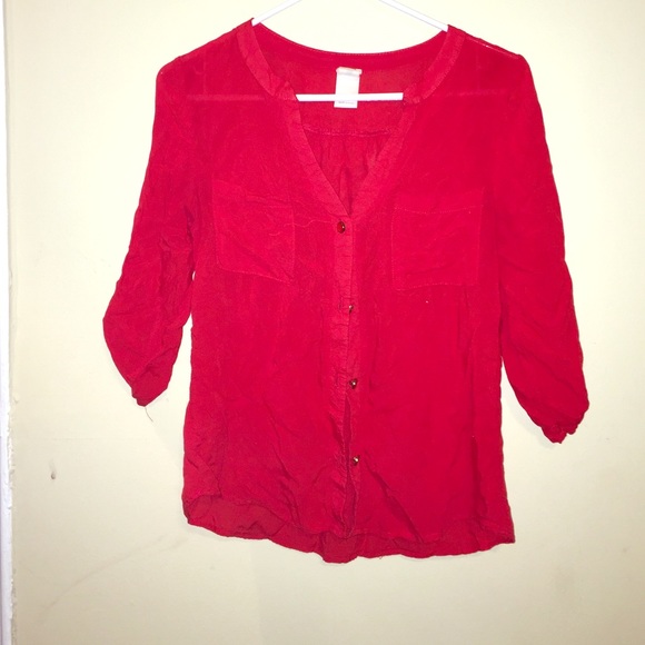 Needle and Thread button down Blouse - Picture 1 of 2