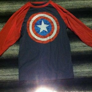 Captain America long sleeve shirt