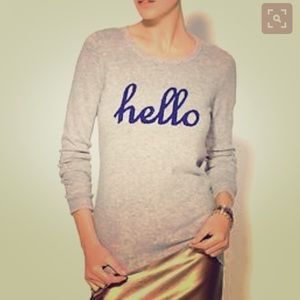 Pim + Larkin XS hello goodbye lightweight sweater Pim + Larkin XS hello goodbye lightweight sweater