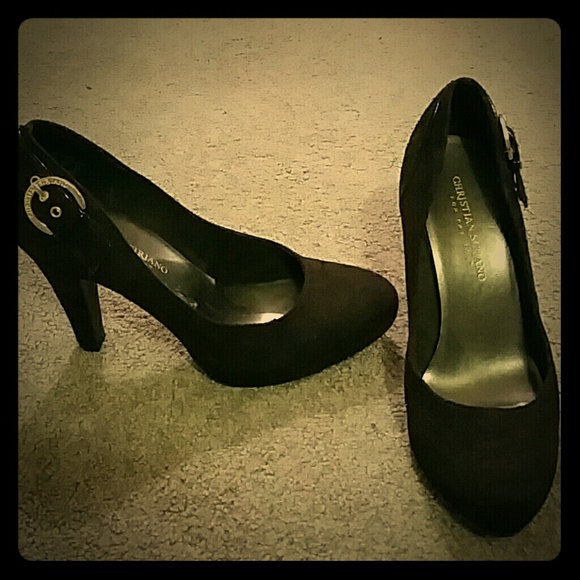 Christian Siriano Black Heels Size 7