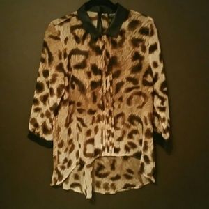 Cheetah Blouse