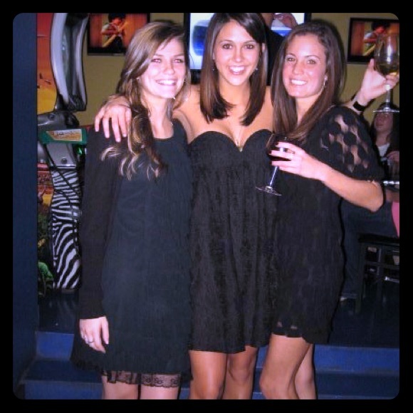 Dress in the middle