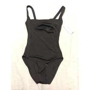 Calvin Klein one piece swimsuit - size 6 - black