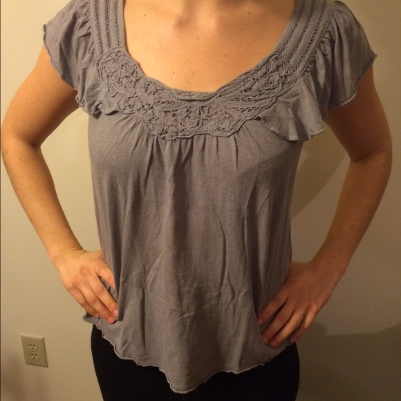 Anthropologie short sleeve top