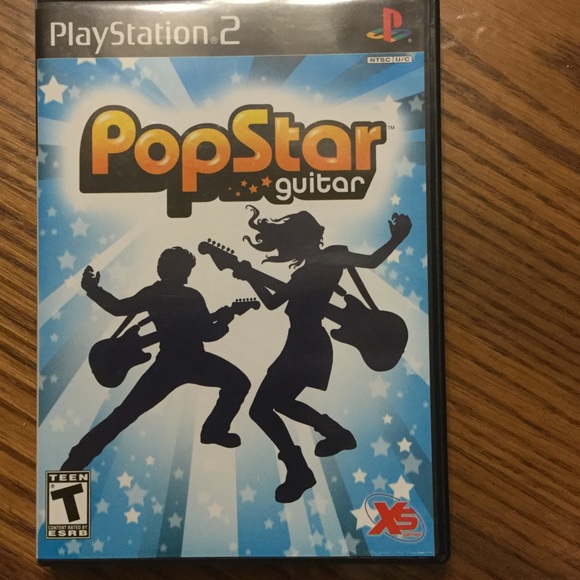 Pop Star Guitar game for playstation 2