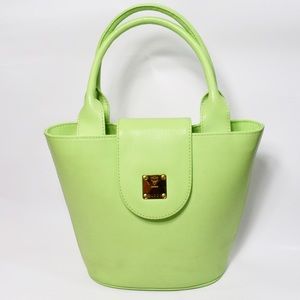 Mcm Vintage Green Bag