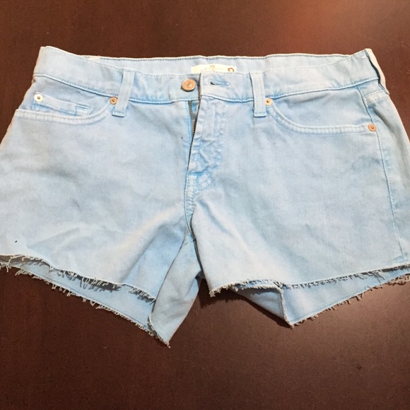 7 For All Mankind jean shorts