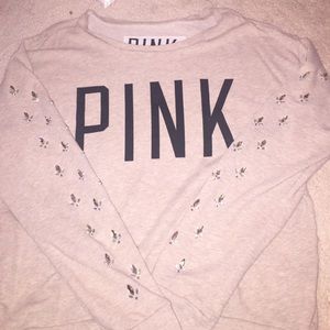 Pink Crew Neck