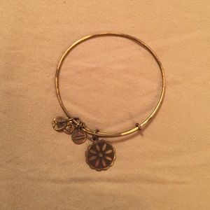 Gold Sunburst Alex & Ani Bracelet