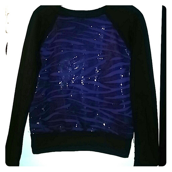 Sequence Purple Sweater Top