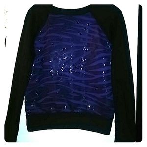 Sequence Purple Sweater Top