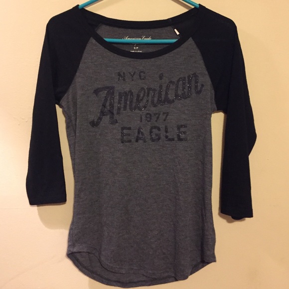 American Eagle Baseball tee