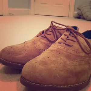 Suede Oxfords