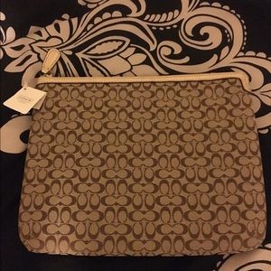 Coach authentic iPad or tablet case.